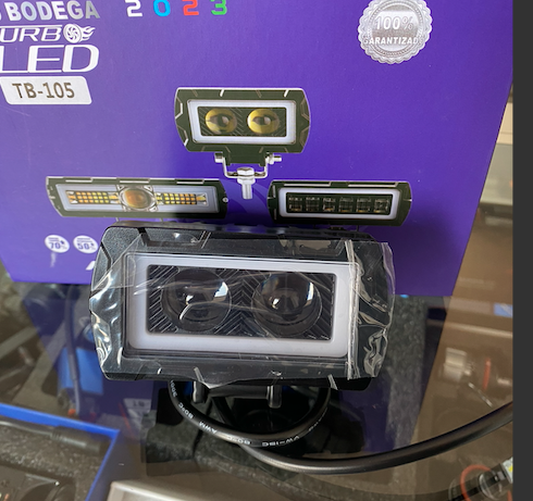 PAR EXPLORADORAS 2 LUPAS BICOLOR (TB105)